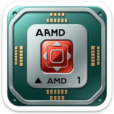 AMD processor sticker