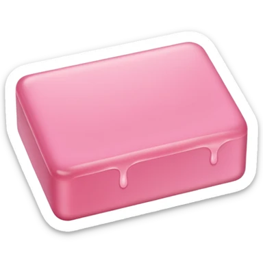 pink soap sticker