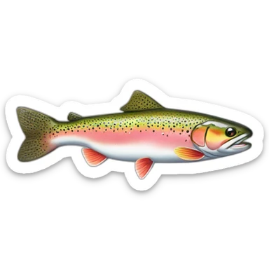 rainbow-trout-salmon sticker