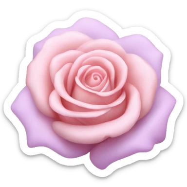 Cœur pastel rose sticker