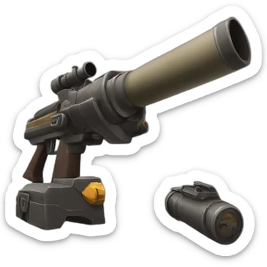 A tf2 sentry gun sticker