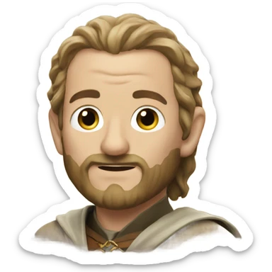 Lord of the rings  sticker