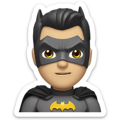 batman being a discord mod sticker