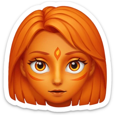 Ember Lumen from the Elemental movie sticker