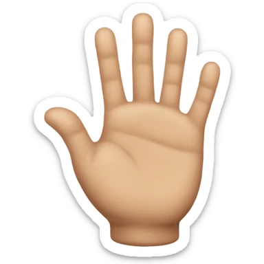 manos saludandose sticker