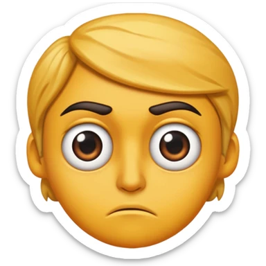 Bombastic ￼side eye sticker