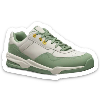 Segurando sapato sapato sticker