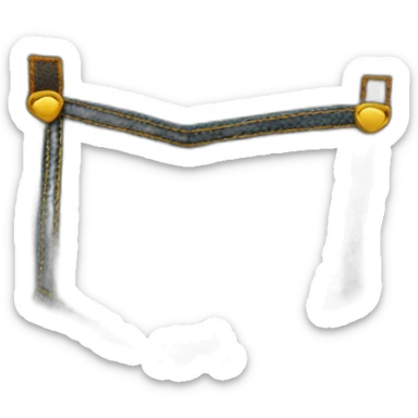 Blue jeans bleu sticker