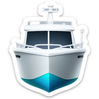 electric and sustainable boat sticker
