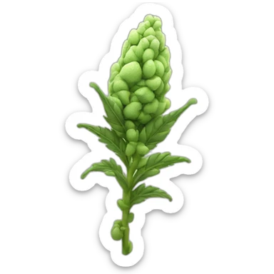 haze bud joint sticker