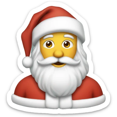 santa sticker