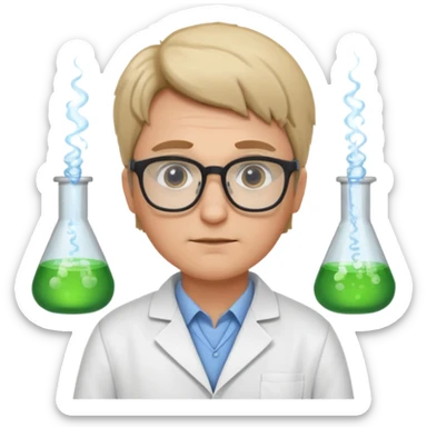 science worker sticker