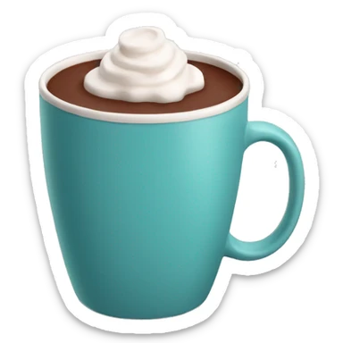 Hot chocolate  sticker