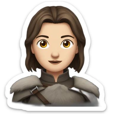 Arya stark sticker