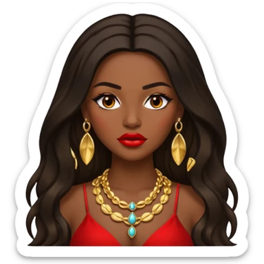 A Litina baddie sticker