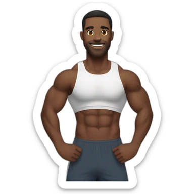 8am gym session sticker