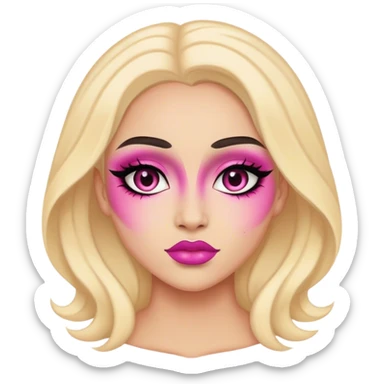 Rosado bonito sticker