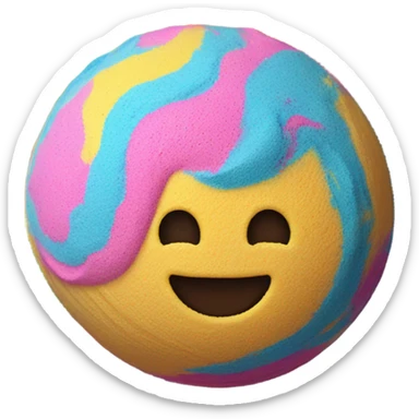 bath bomb sticker