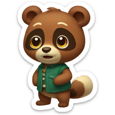 tom nook sticker