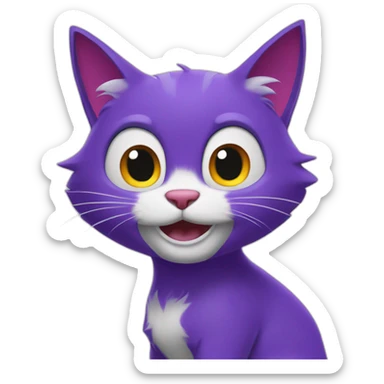 Blaze the cat sticker