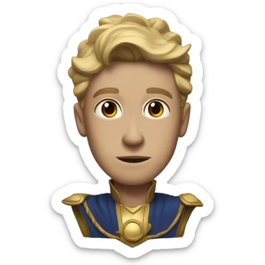 Homelander from "the boys" series sticker