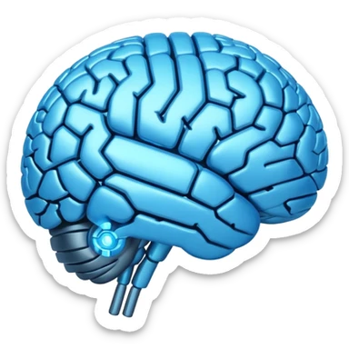 a second brain connected to a project sticker