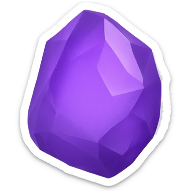 violet fragments sticker