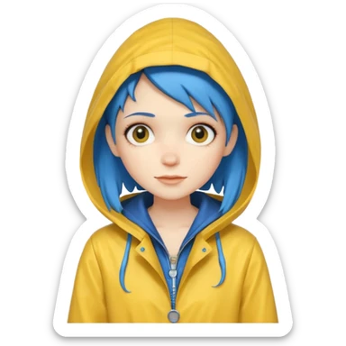 Coraline sticker