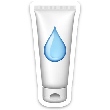Lotion tube sticker