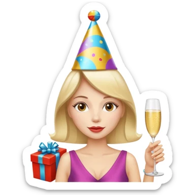 Leave the image the same, but add gifts underneath sticker