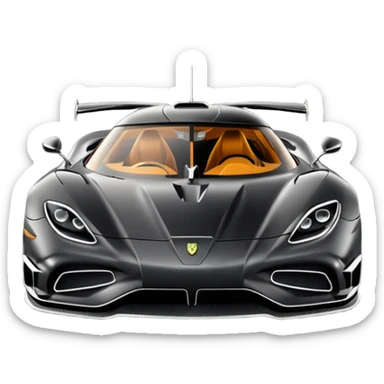 Koenigsegg gemera sticker
