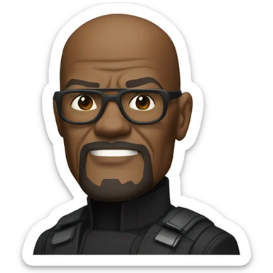 Samuel L Jackson as Nick Fury sticker