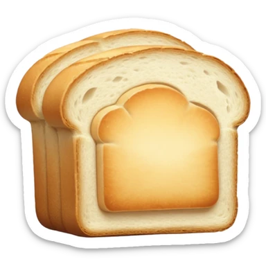 White bread yummy sticker