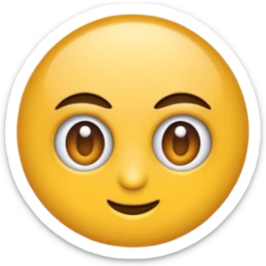 gerçekçi ve tam bir emoji gibi olan spot ışığı yap sticker