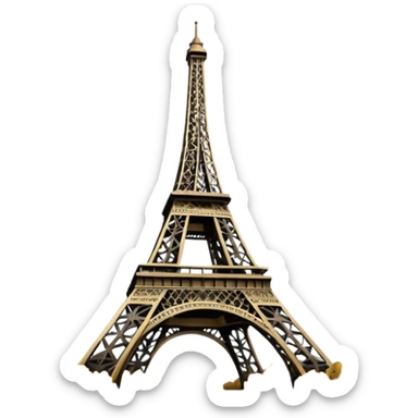 PARIS ICONIC BUILDING sticker