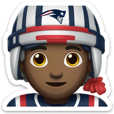 Dylan is  a patriot fan sticker