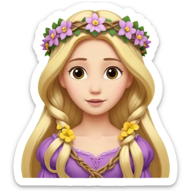 Tangled rapunzel sticker