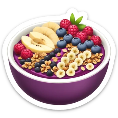 acai bowl sticker