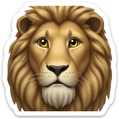 Lion sticker