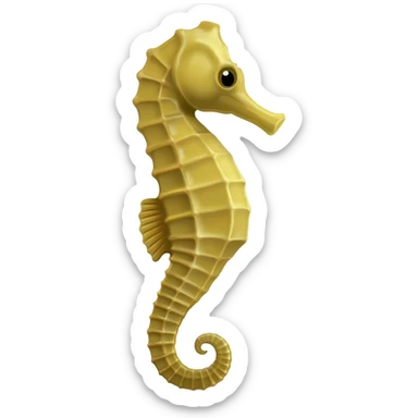 Seahorse sticker