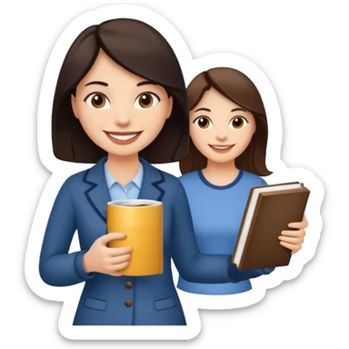 Create a 5 Emojis of my day and write a sentence about it...' sticker