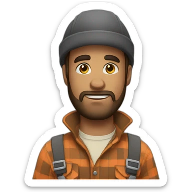 BRO STOP ASKING FOR LUMBERJACK sticker