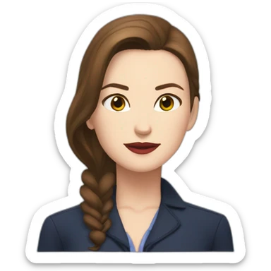 Kara Danvers and Lena Luthor sticker