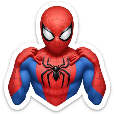 Spider-Man superhero sticker