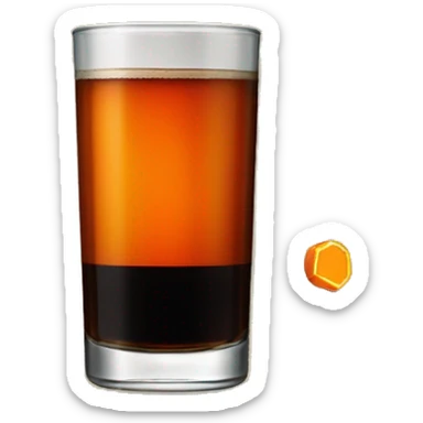 jagermeister with orange on the top sticker