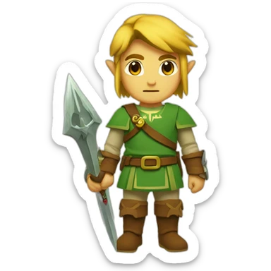 Legend of zelda sticker