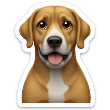 this is fine dog in front of GCP sticker