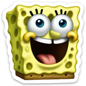 spongebob sticker