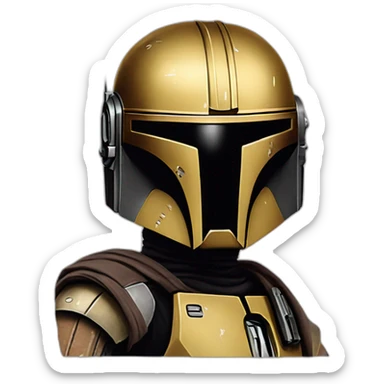C3p0 mandalorian sticker
