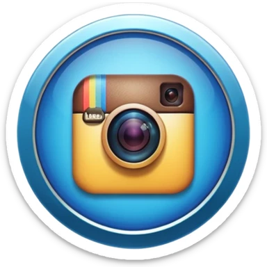 Instagram mavi tik sticker